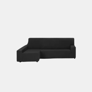 Capa para chaise longue OLIMPO preta esquerda