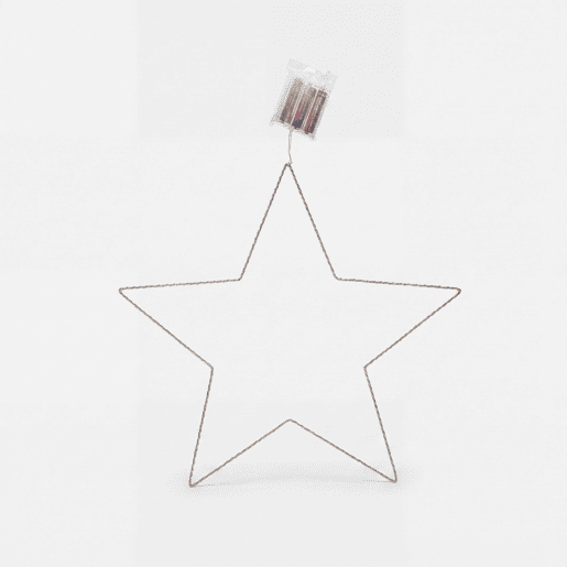 Estrela de natal em metal ALLISON 44cm Estrela de natal em metal ALLISON 44cm