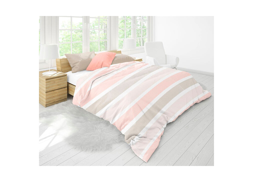 Funda nórdica HELENA color rosa 180cm