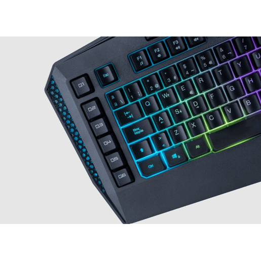 Teclado gaming PCCL-210ES cor preta Teclado gaming PCCL-210ES cor preta