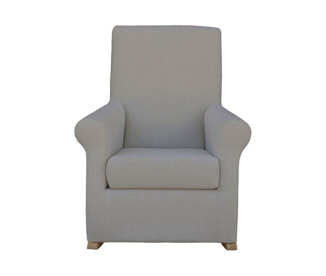 Sillón marina balancín gris perla