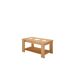 Mesa de centro elevable LUCINDA Mesa de centro elevable LUCINDA Blanco/ Madera