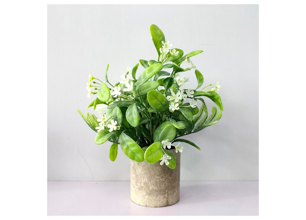 Planta artificial ENOLA con flores 