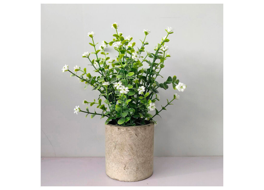 Planta artificial ELINOR con maceta