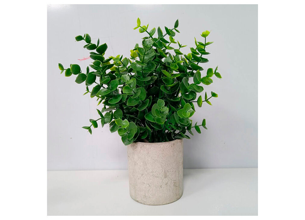 Planta artificial DOMINIC con maceta