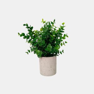 Planta artificial com vaso DOMINIC