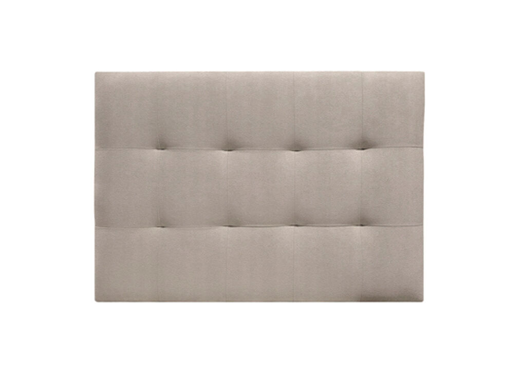 Cabecero alaska polipiel 105x75cm marfil - conforama