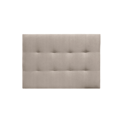 Cabeceira de cama ALASKA 105x75 em polipele cor marfim