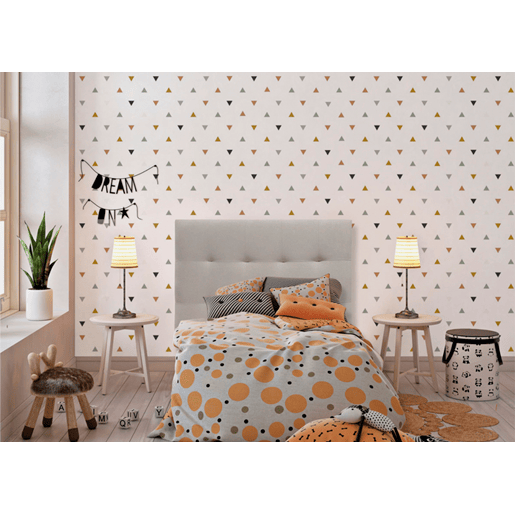 Cabeceira de cama ALASKA 105x75 em polipele cor marfim