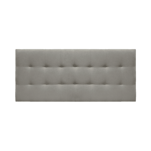 Cabeceira ALASKA 160x75cm tecido cinza claro