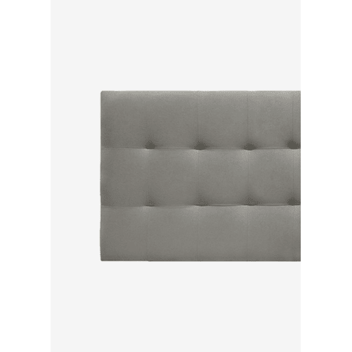 Cabeceira ALASKA 160x75cm tecido cinza claro