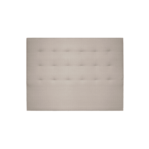 Cabeceira CASCAIS pele sintética creme 160x120cm