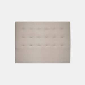 Cabeceira CASCAIS pele sintética creme 160x120cm