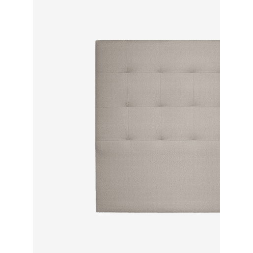 Cabeceira CASCAIS pele sintética creme 160x120cm