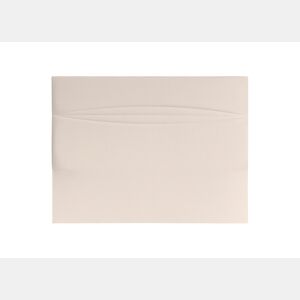 Cabeceira DAKAR pele sintética bege 160x120cm