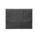 Cabecero KANSAS tela gris oscuro 160x120cm Cabecero KANSAS tela gris oscuro 160x120cm Gris Oscuro