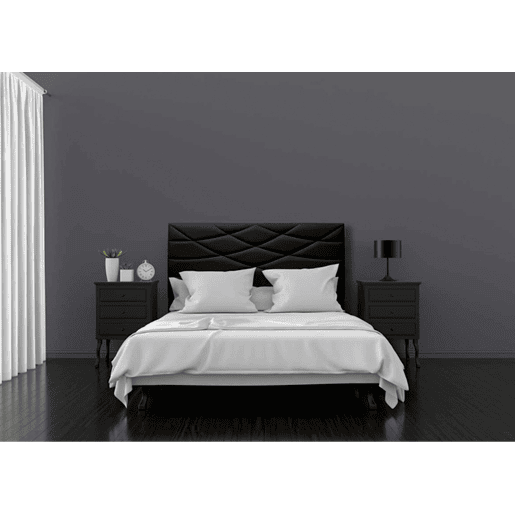 Cabeceira KIOTO preto 160x120cm