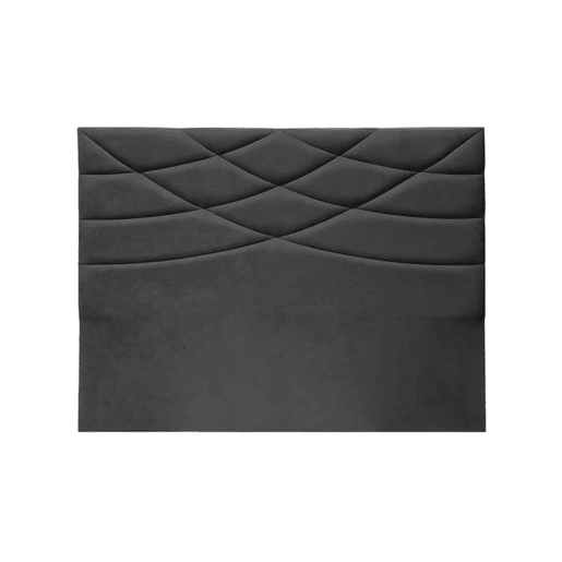 Cabeceira KIOTO cinza oscuro 160x120cm