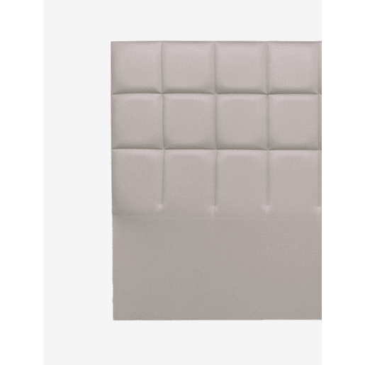 Cabeceira MIAMI pele sintética creme 160x120cm