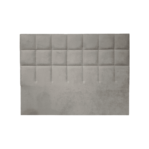 Cabeceira MIAMI tecido cinza 160x120cm Cabeceira MIAMI tecido cinza 160x120cm