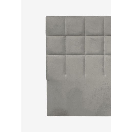 Cabeceira MIAMI tecido cinza 160x120cm Cabeceira MIAMI tecido cinza 160x120cm