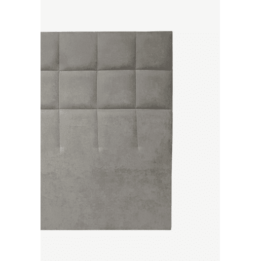 Cabeceira MIAMI tecido cinza 160x120cm Cabeceira MIAMI tecido cinza 160x120cm