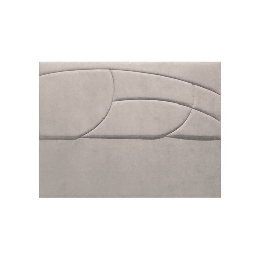 Cabeceira SAVANNAH pele sintética creme 160x120cm