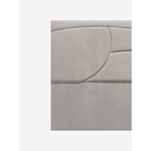 Cabeceira SAVANNAH pele sintética creme 160x120cm