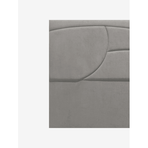 Cabeceira SAVANNAH tecido cinza 160x120cm