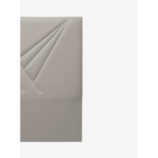 Cabeceira ZENITH marfim 105x120cm pele sintética