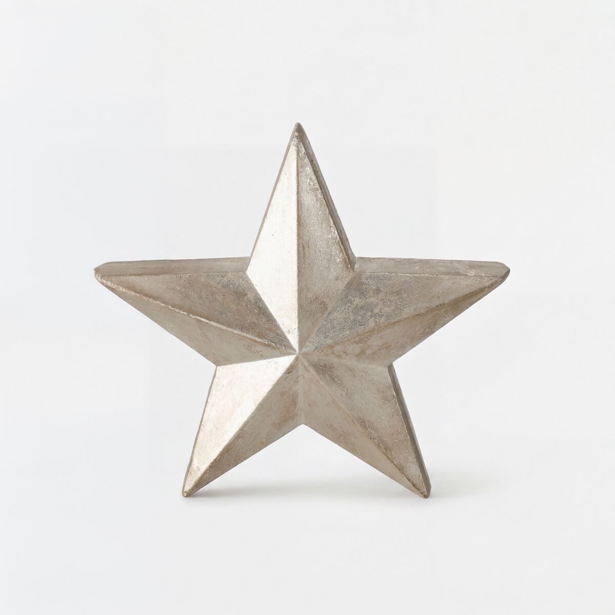 Figura navidad plateada ESTRELLA ELIOS