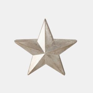 Figura de natal prateada ESTRELLA ELIOS