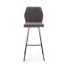 Pack de 2 taburetes altos PAUL Pack de 2 taburetes altos PAUL Gris Claro