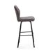 Pack de 2 taburetes altos PAUL Pack de 2 taburetes altos PAUL Gris Claro