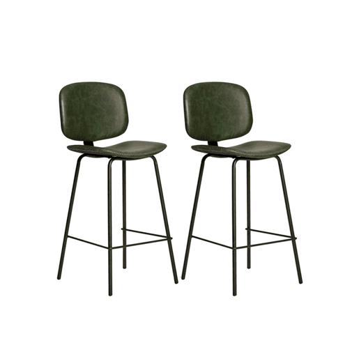 Conjunto de 2 bancos altos DECO verde Conjunto de 2 bancos altos DECO verde