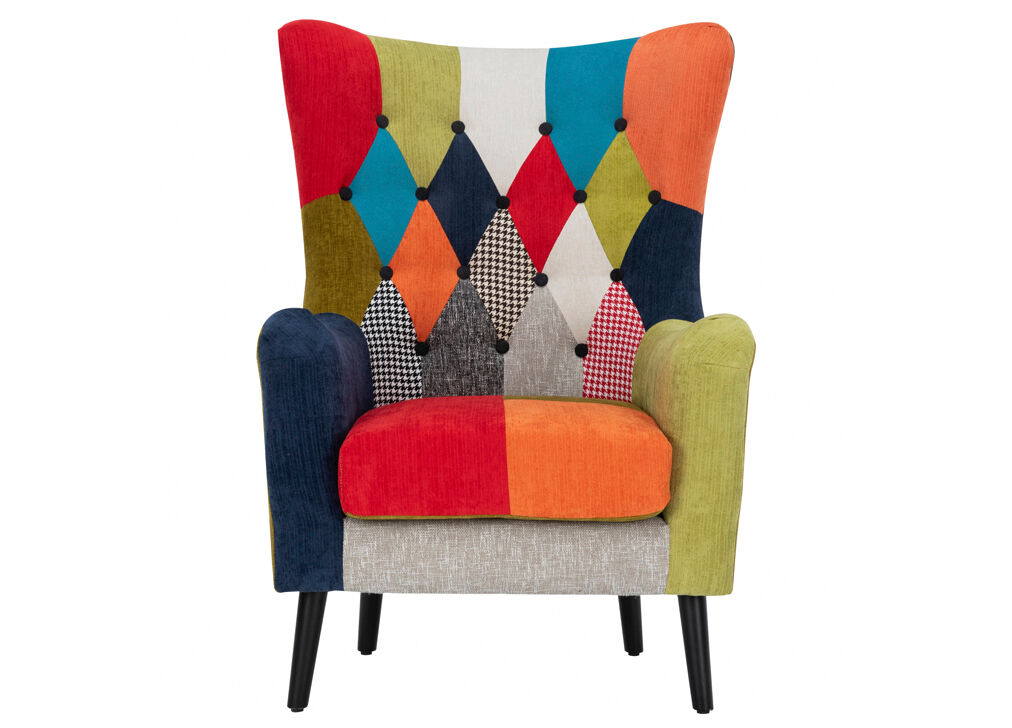 Sillón CIRCO estampado patchwork