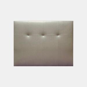 Cabeceira ATHENAS pele sintética champanhe 145x120cm