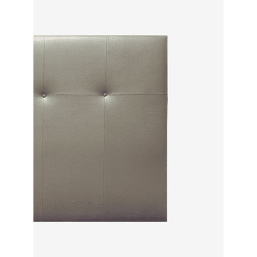Cabeceira ATHENAS pele sintética champanhe 145x120cm
