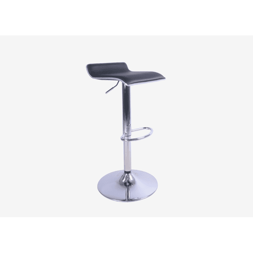 Conjunto de 2 bancos ajustáveis KENY preto Conjunto de 2 bancos ajustáveis KENY preto