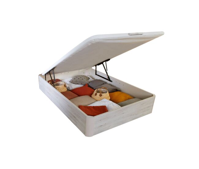 Canapé pikolín king box 3d iv 135x190cm glaciar