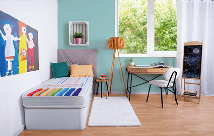 Colchao enrolado SCHOOL 8K 90x190cm SOMNALIS ESENCIAL