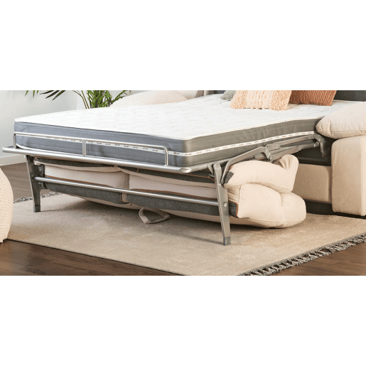 Sofá cama MOLLY 3 lugares cor bege