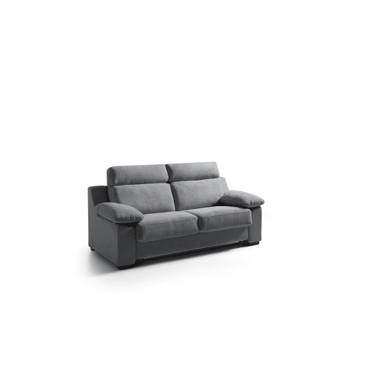 Sofá cama MOLLY 3 lugares cor antracite