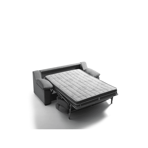 Sofá cama MOLLY 3 lugares cor antracite