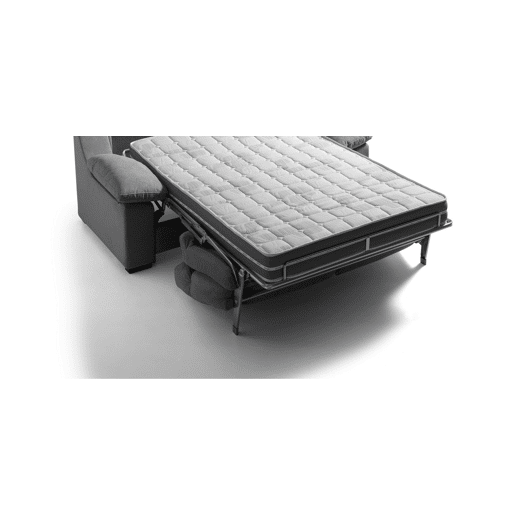 Sofá cama MOLLY 3 lugares cor antracite