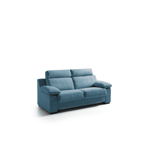 Sofá cama MOLLY 3 lugares cor azul Sofá cama MOLLY 3 lugares cor azul