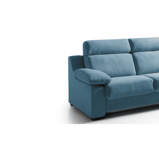 Sofá cama MOLLY 3 lugares cor azul Sofá cama MOLLY 3 lugares cor azul