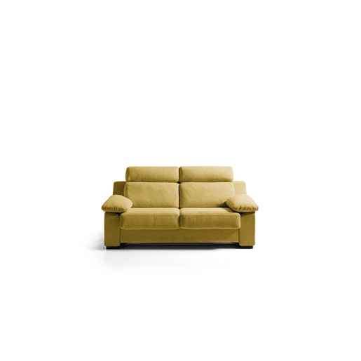 Sofá cama MOLLY 3 lugares cor mostarda
