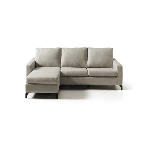 Chaise longue CHIC lado esquerdo cor bege