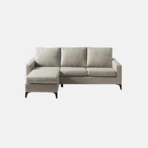 Chaise longue CHIC lado esquerdo cor bege
